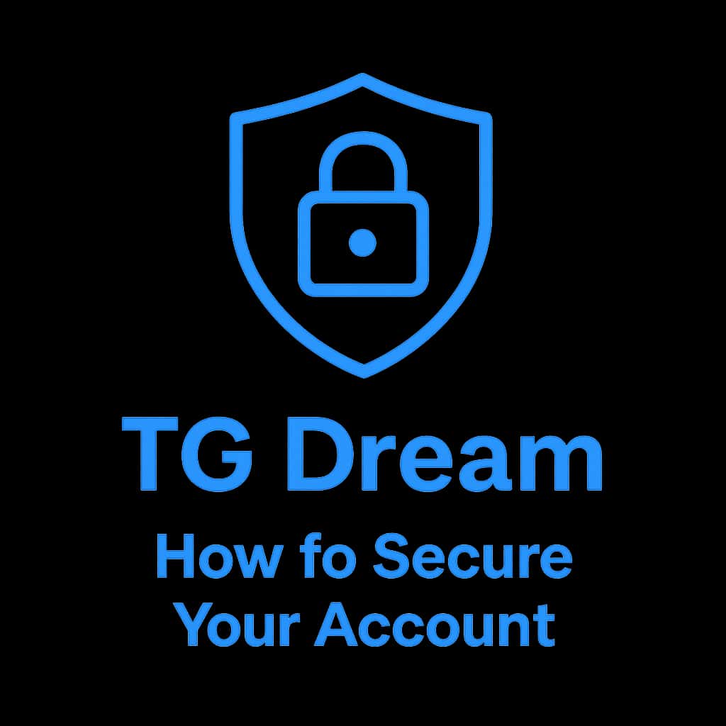 A badge depicting account security for TG Dream.