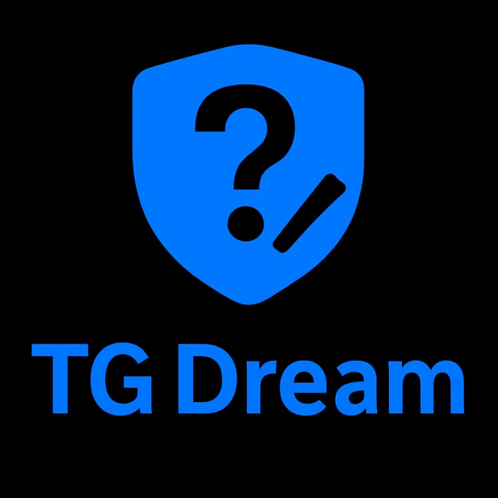 An icon representing the safety of the TG Dream app.