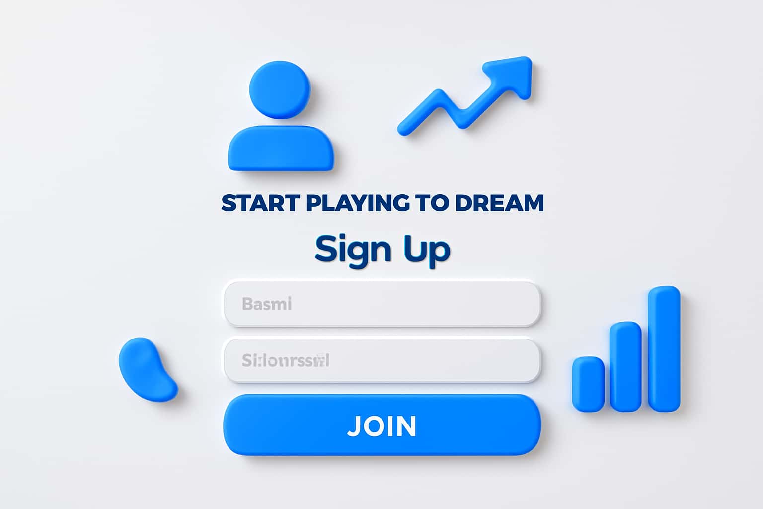 Start Playing TG Dream - Sign Up Interface