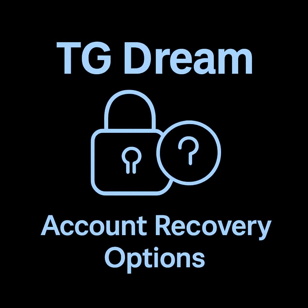 An icon representing TG Dream Account Recovery Options.