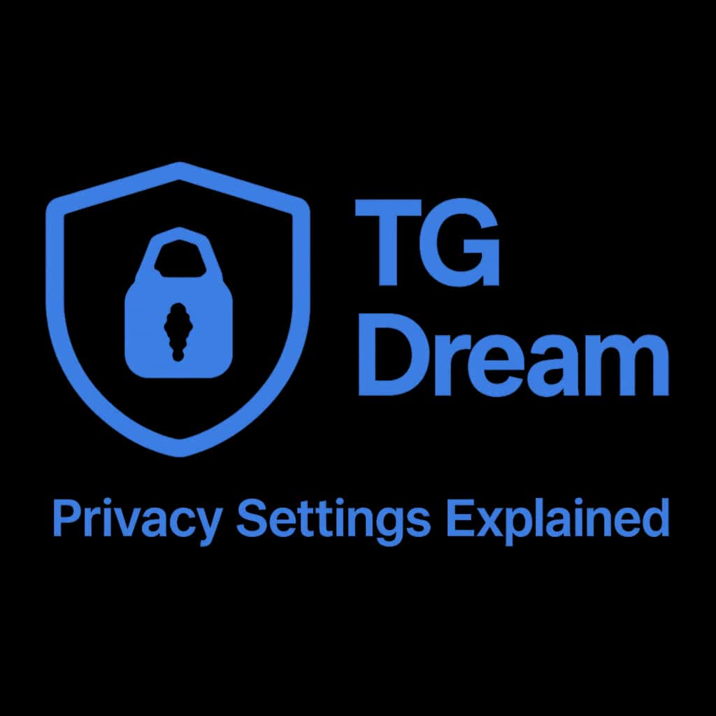 Icon representing TG Dream Privacy Settings.