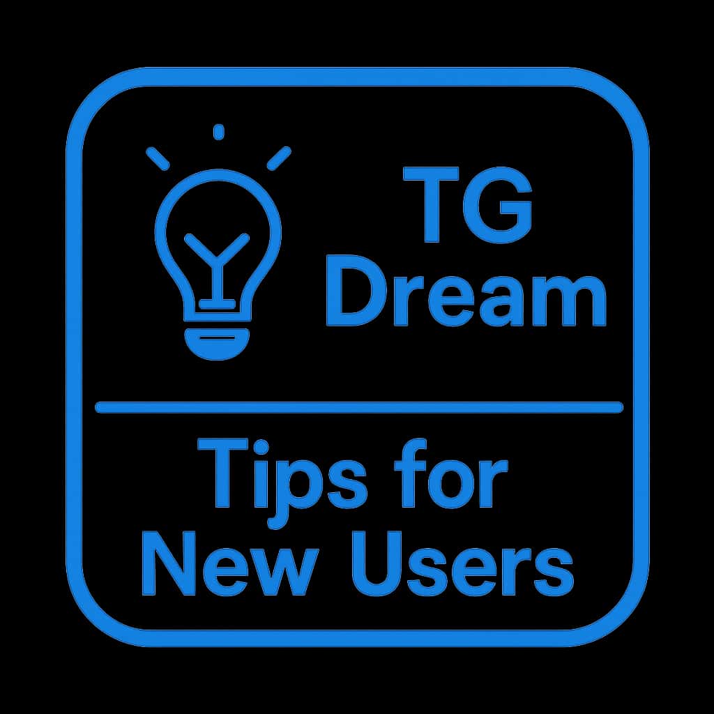 A badge icon illustrating support resources for new TG Dream users.